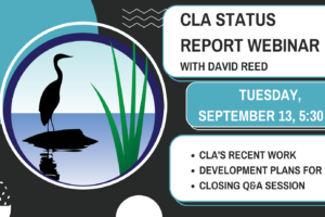 CLA Status Report Webinar with David Reed